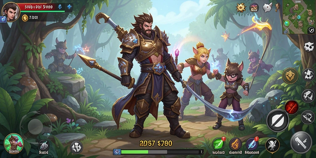 Tampilan gameplay RPG yang seru dan mendebarkan di 2757.
