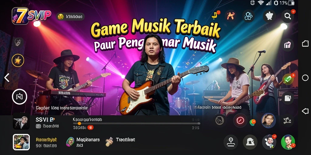 Screenshot dari gameplay 7SVIP yang menampilkan fitur karaoke.