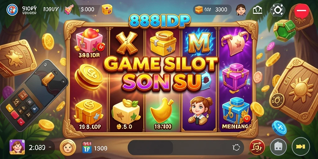 Tampilan menarik dari gameplay Slot di 888IDR.