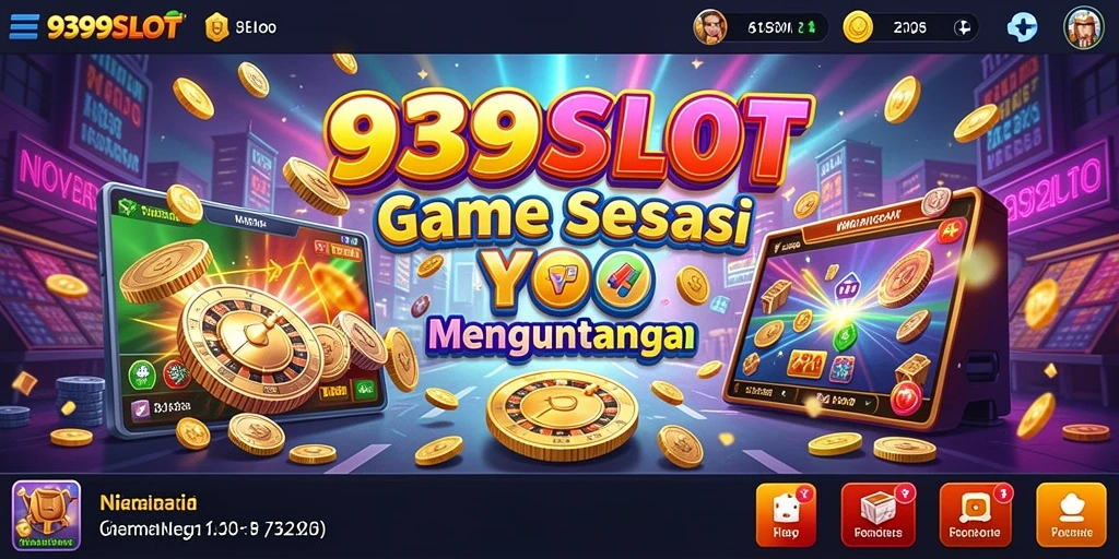 Tampilan gamplay seru dan mendebarkan di 9399SLOT.