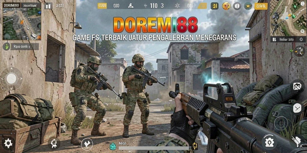 Tangkapan layar dari gameplay intens DOREMI88 dengan aksi menegangkan.
