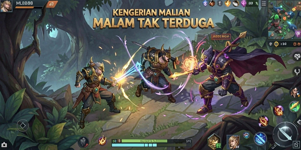 Gameplay menyeramkan dalam kegelapan menegangkan.