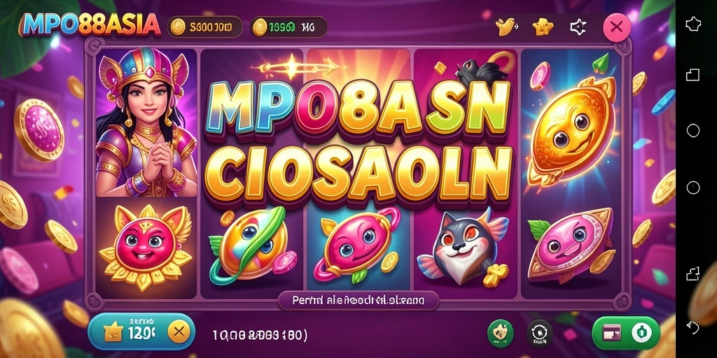 Tampilan menarik dari gameplay Slot MPO88ASIA.