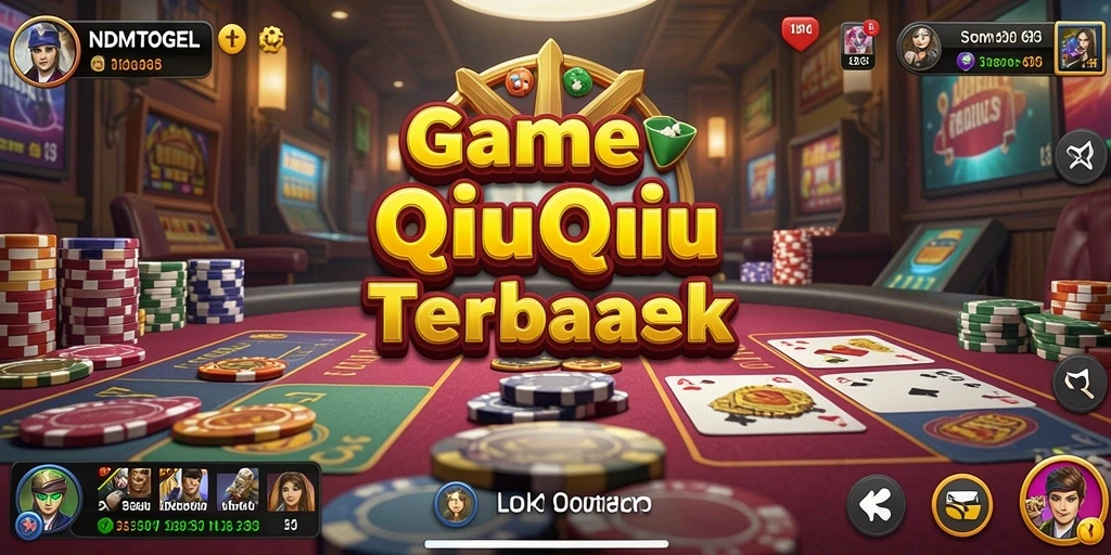 Gameplay seru QiuQiu di NDMTOGEL menunjukkan aksi pemain.