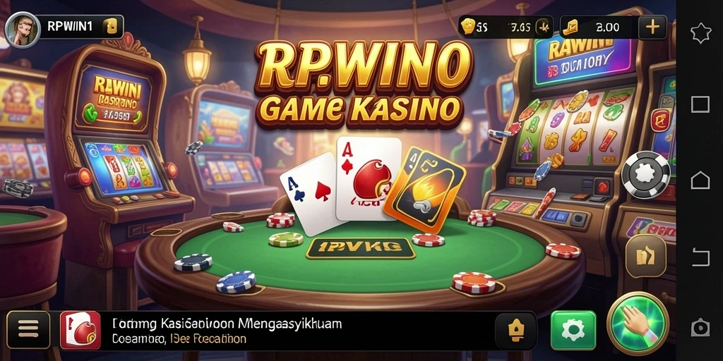 Tampilan menarik gameplay kasino di RPWIN1 dengan grafik memukau.
