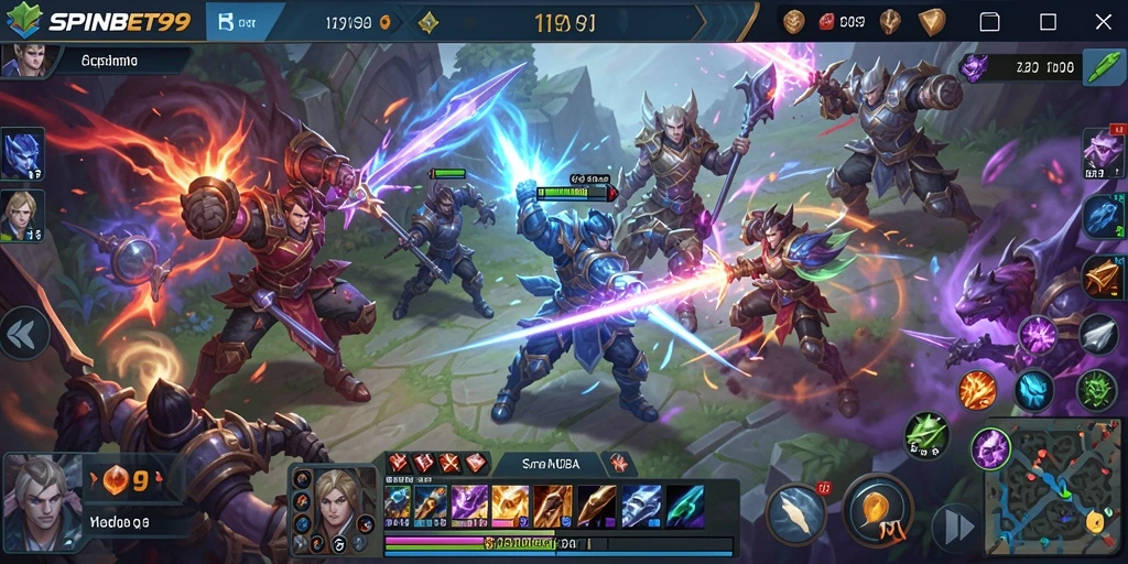 Gameplay seru dari SPINBET99 dengan pertempuran strategis.