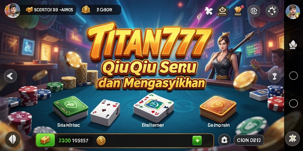 Tangkap momen seru di gameplay QiuQiu TITAN777.