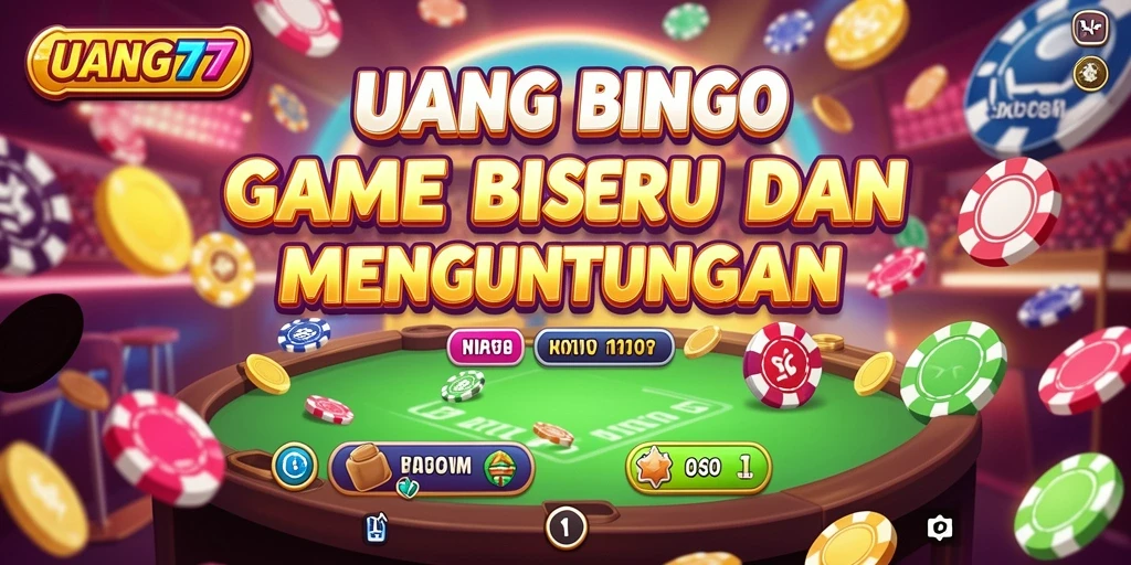 Tampilan menarik dari gameplay Bingo UANG77 yang seru.