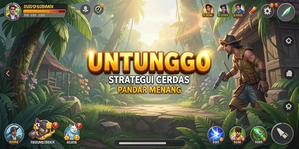 Gameplay seru dan strategis di UNTUNGGO yang menantang pikiran.