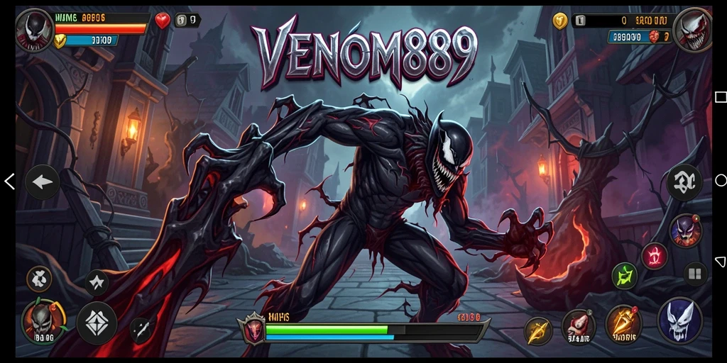 Tampilan gameplay seru di VENOM889 dengan berbagai tantangan menarik.